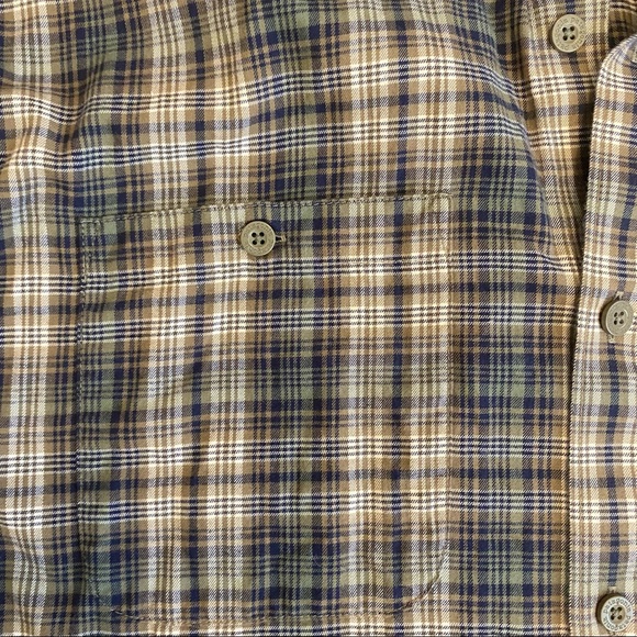 Patagonia Organic Cotton Plaid Long Sleeved Shirt - Picture 8 of 13